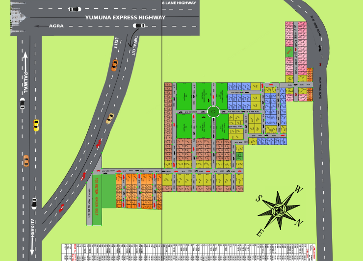 location map
