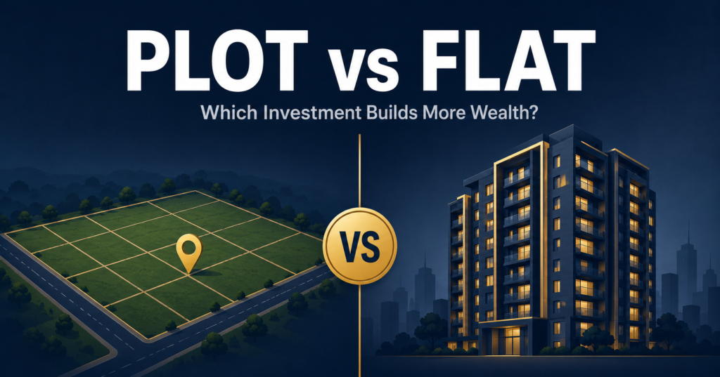 Investment in Plot vs Flat